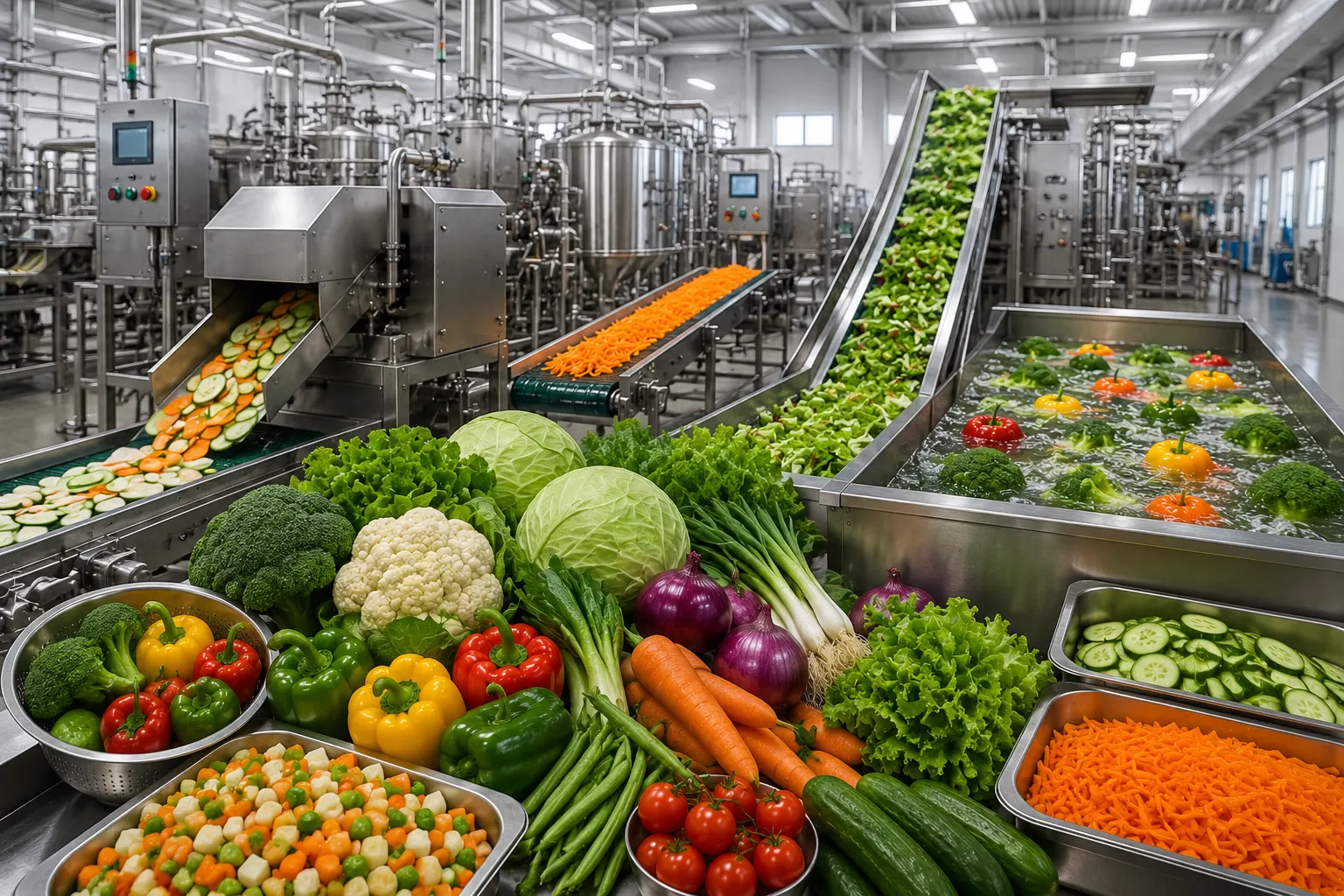 Vegetable Processing Plants